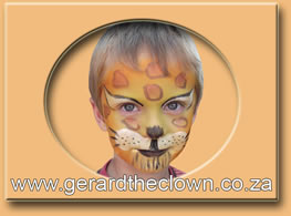 Leopard Face Painting